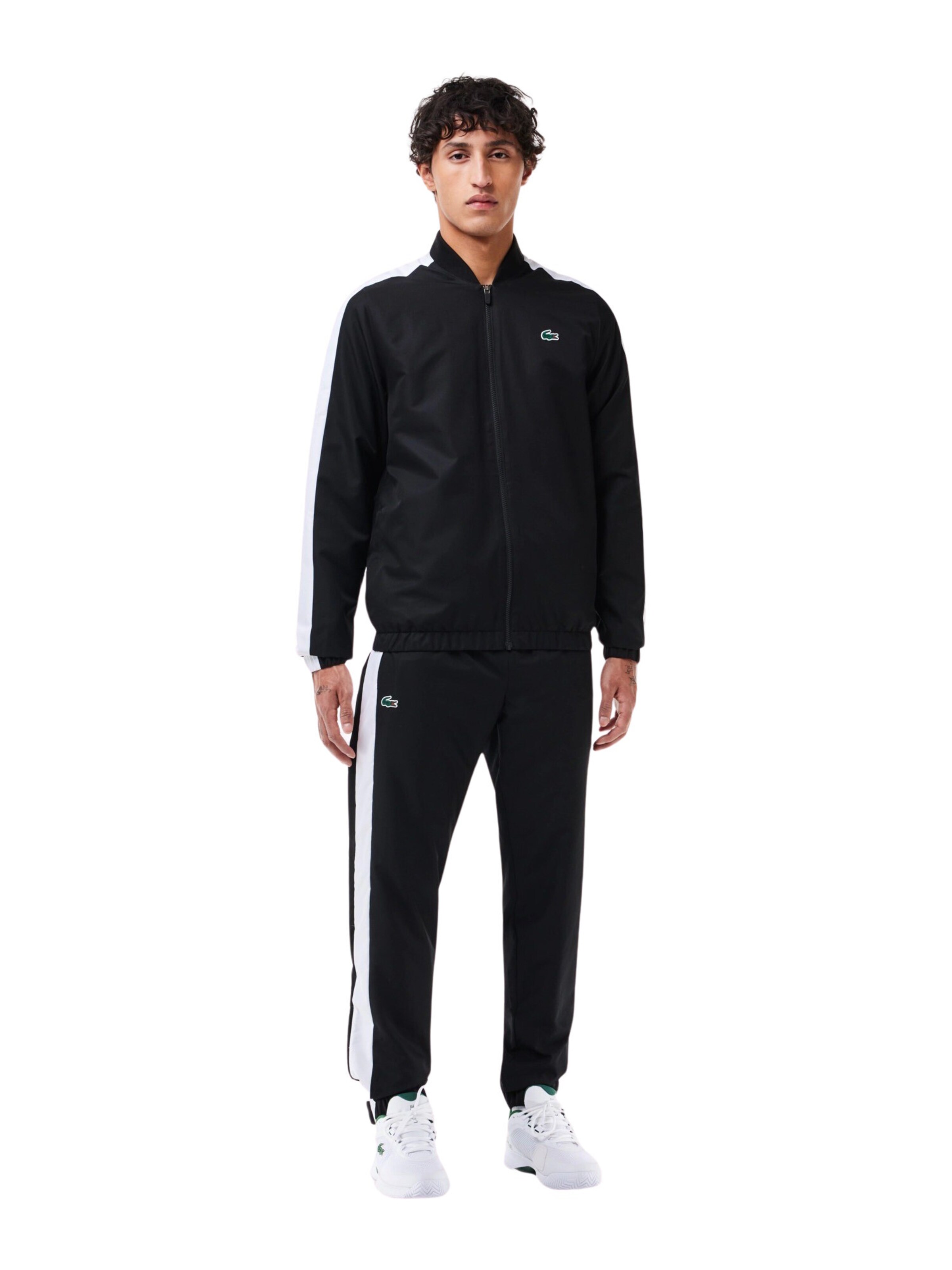 LACOSTE Костюм для бега в Черный