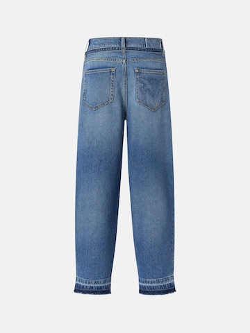Regular Jean 'ESTELLE BELT EGG MEDIUM BLUE DENIM' PINKO en bleu