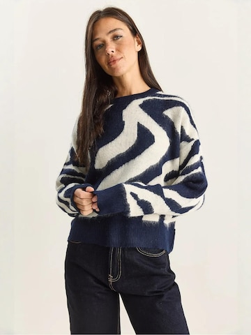 Pullover di Bianco Lucci in blu