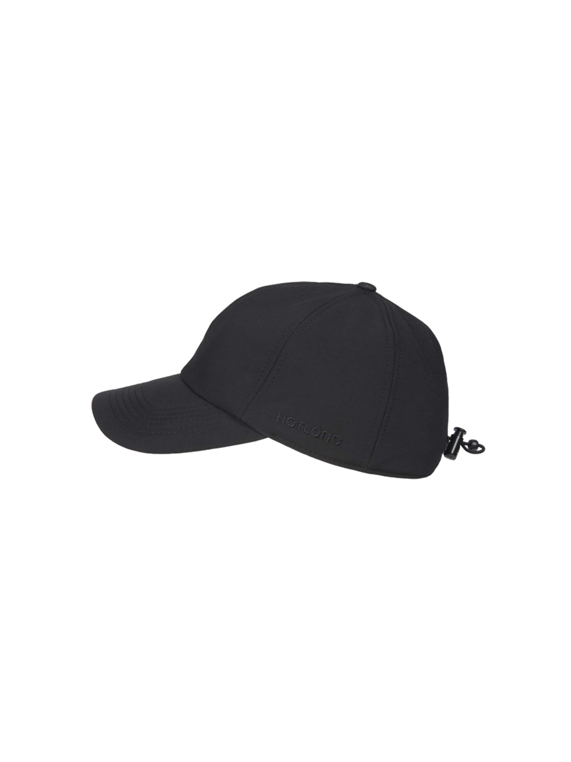 Hatland Cap 'Branco' in Black: front