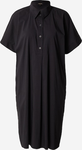 Robe-chemise MORE & MORE en noir : devant