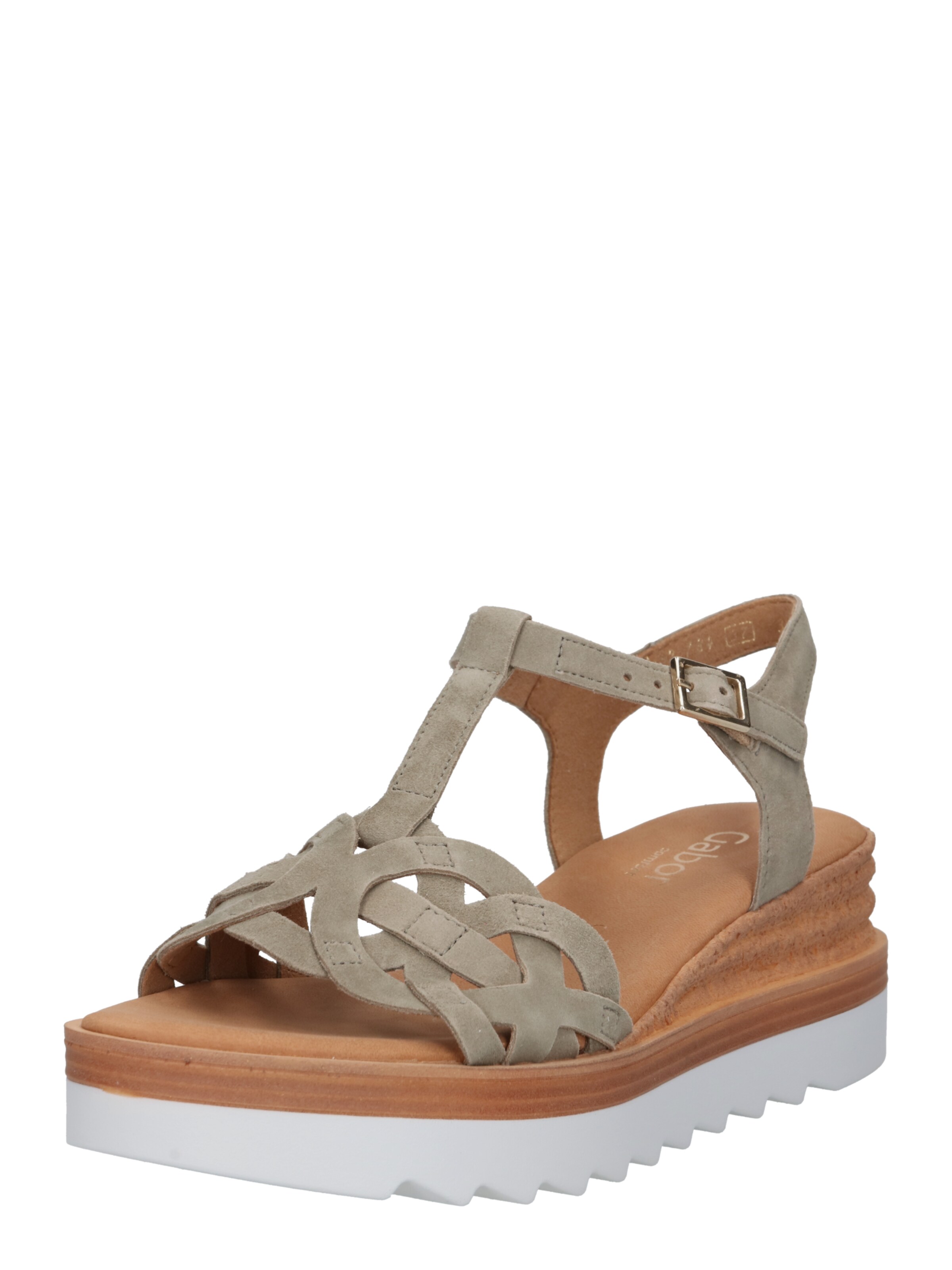 GABOR Sandalen met riem in Kaki | ABOUT YOU