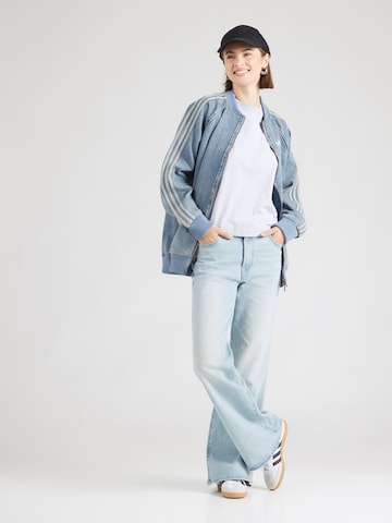 ADIDAS ORIGINALS Přechodná bunda 'SST' – modrá
