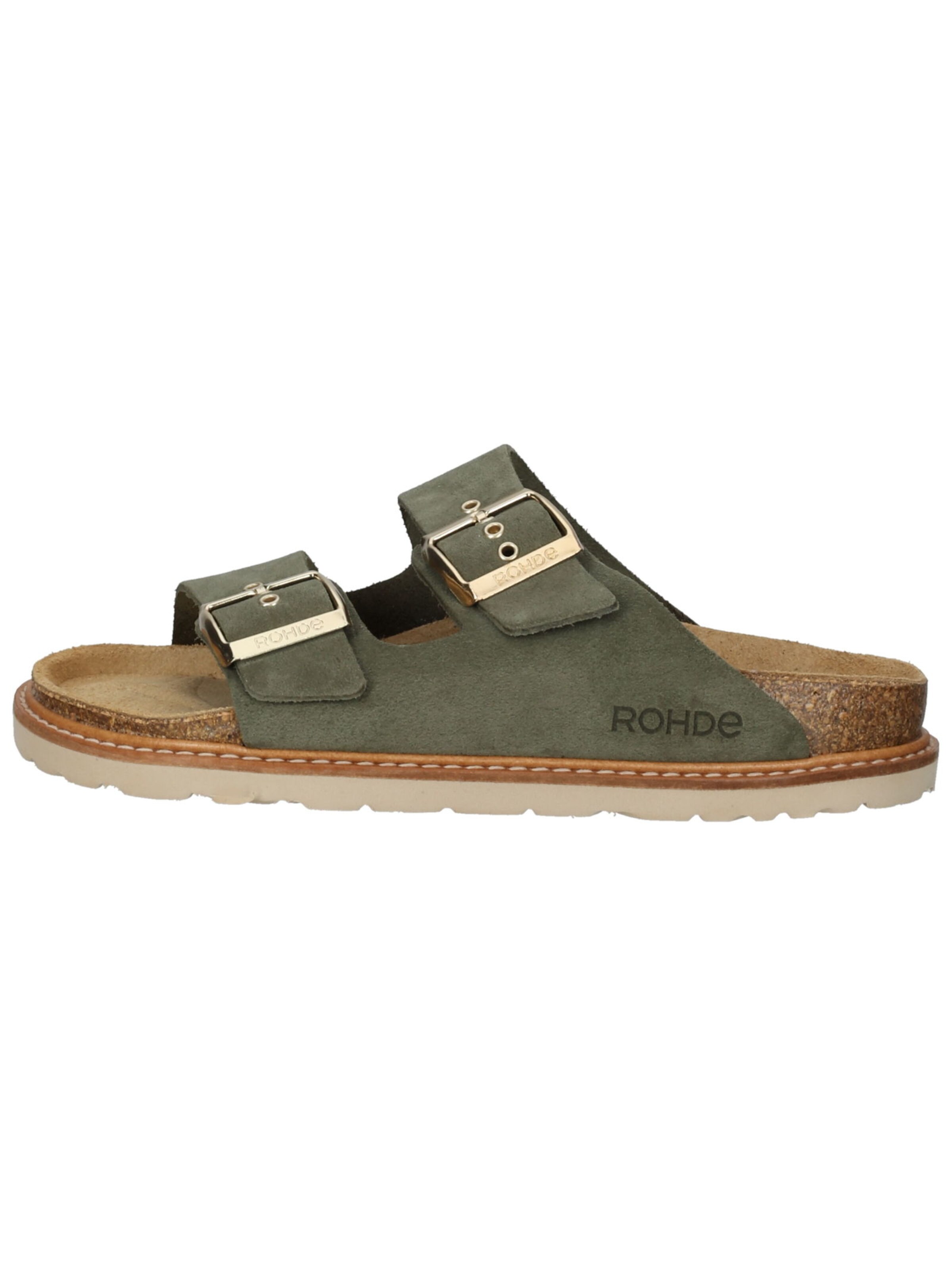 ROHDE Mules in Green