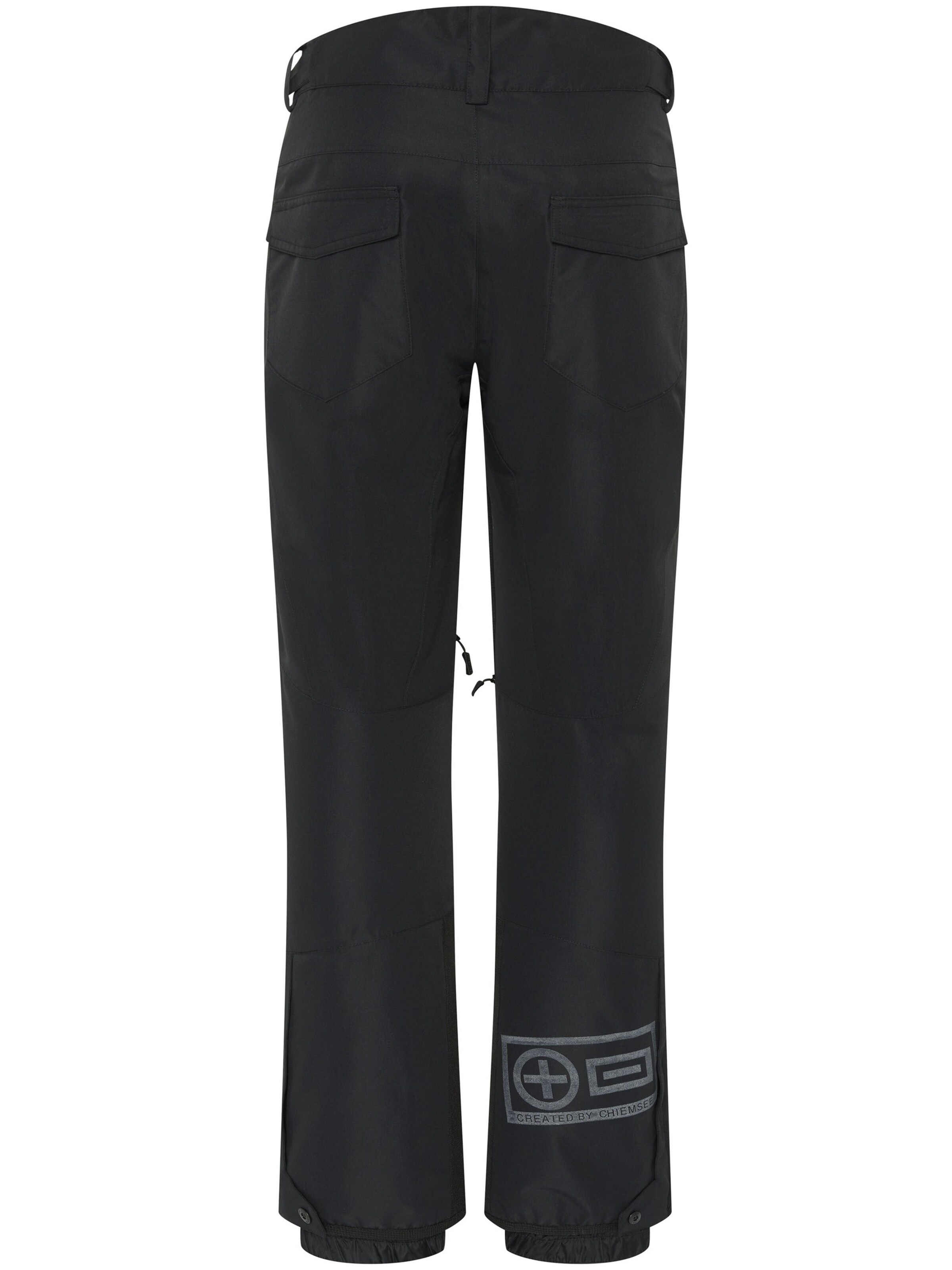 CHIEMSEE Regular Workout Pants in Black