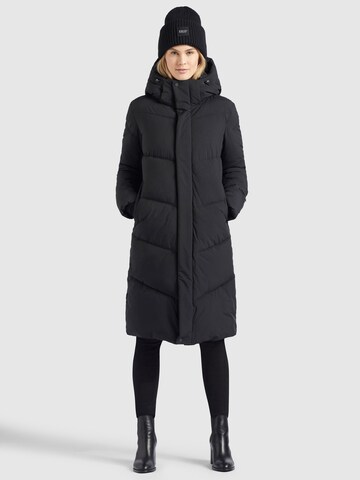 khujo Wintermantel 'Torino' in Zwart