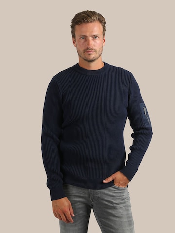 Pull-over Suitable en bleu : devant