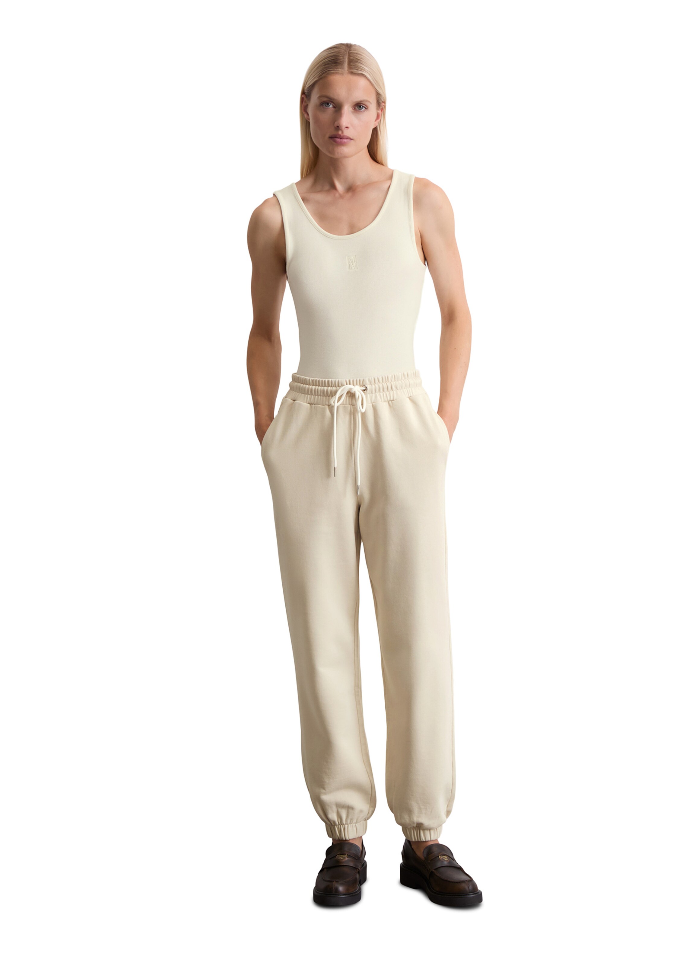 Effilé Pantalon Marc O'Polo en beige
