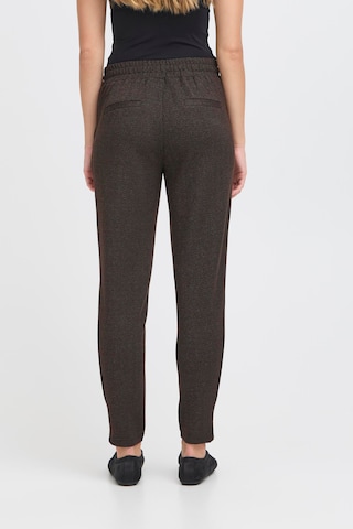 ICHI Tapered Hose in Schwarz