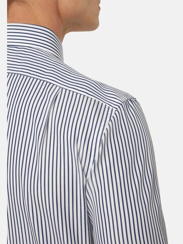 Coupe regular Chemise Boggi Milano en bleu