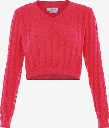 aleva Sweater in Pink: front