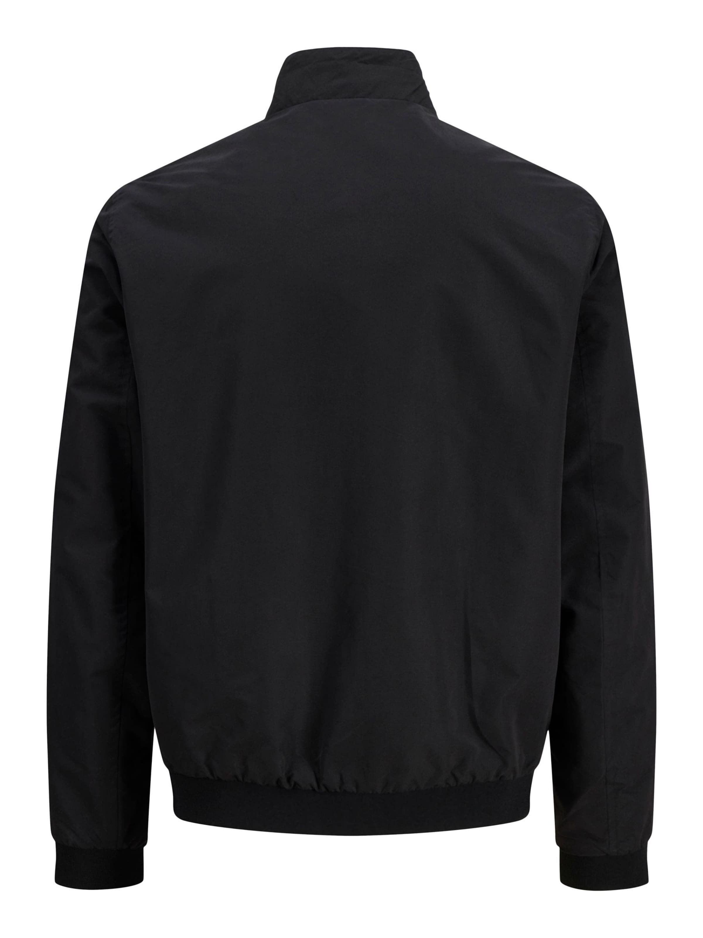 Jack & Jones Plus Tussenjas 'JJERush' in Zwart