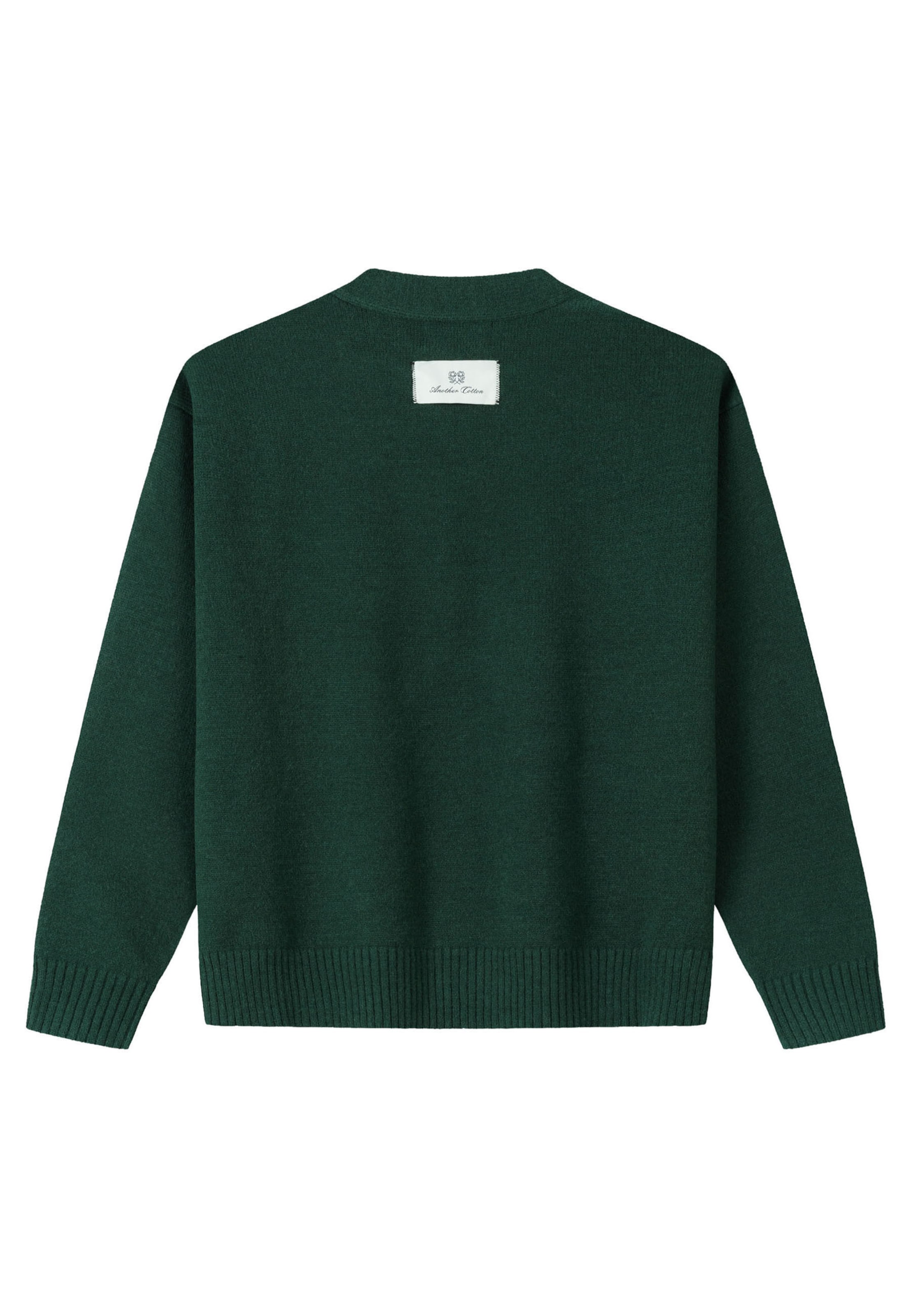 Another Cotton Lab - Casaco de malha 'Another' em verde