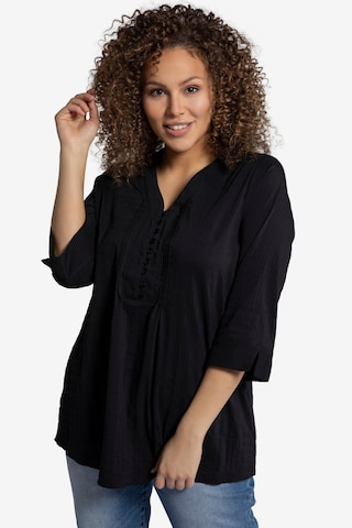 Ulla Popken Tunic in Black: front