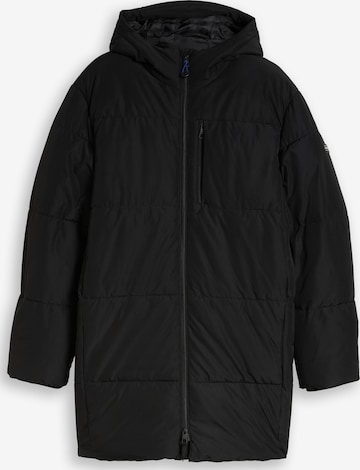 TOM TAILOR DENIM Winterjas in Zwart: voorkant