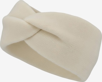 styleBREAKER Headband 'Feinstrick Stirnband Twist Knoten' in Beige: front