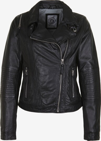 Blue Monkey Veste mi-saison en noir, Vue avec produit