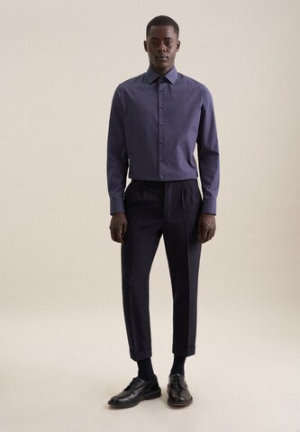 SEIDENSTICKER Regular fit Business shirt in Blue