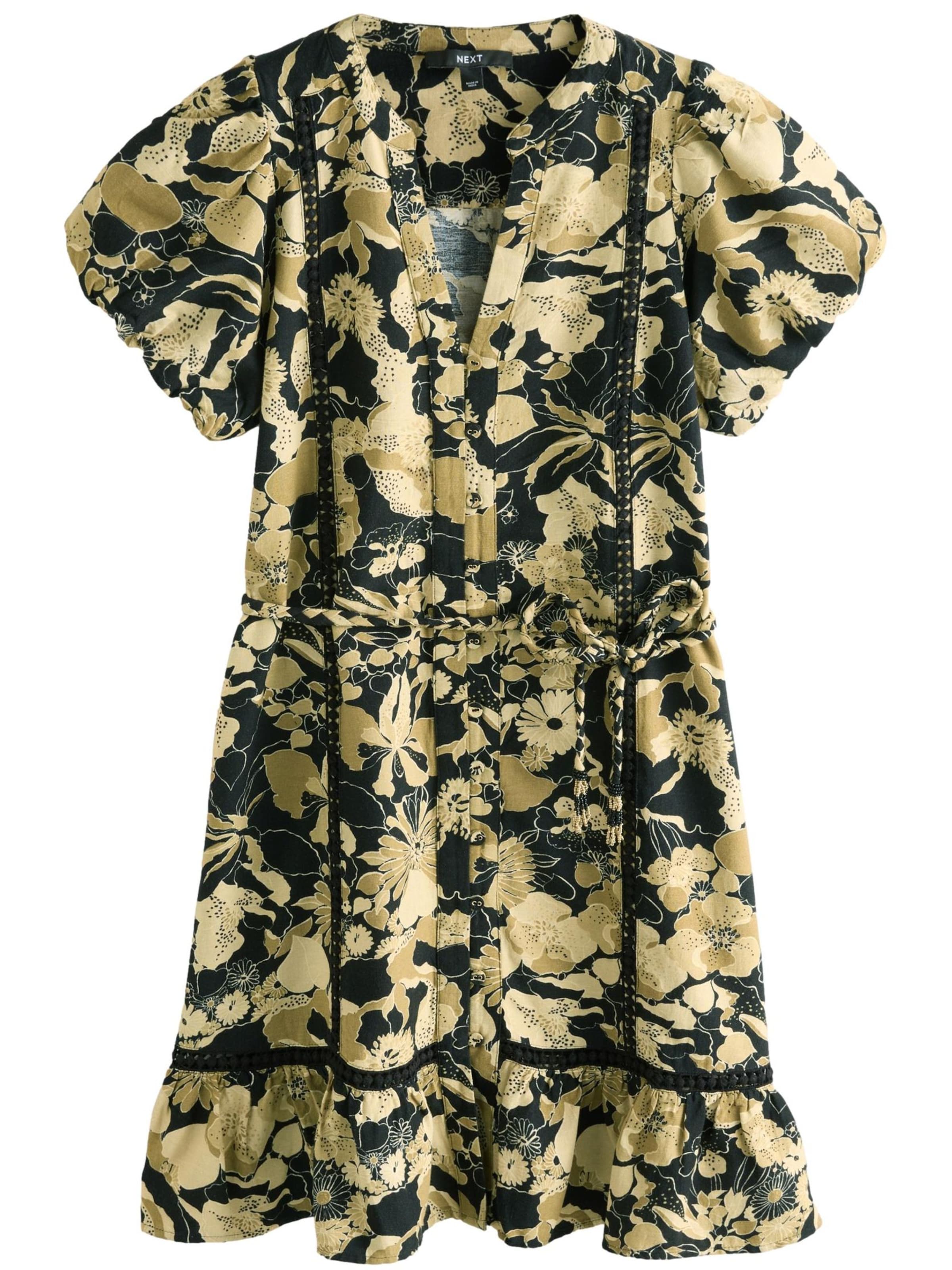 Next Kleid in Gold: Vorderseite