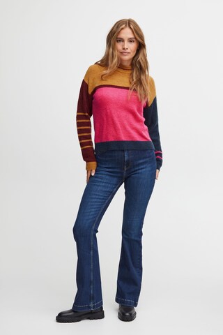 PULZ Jeans Sweater 'Astrid ' in Mixed colors