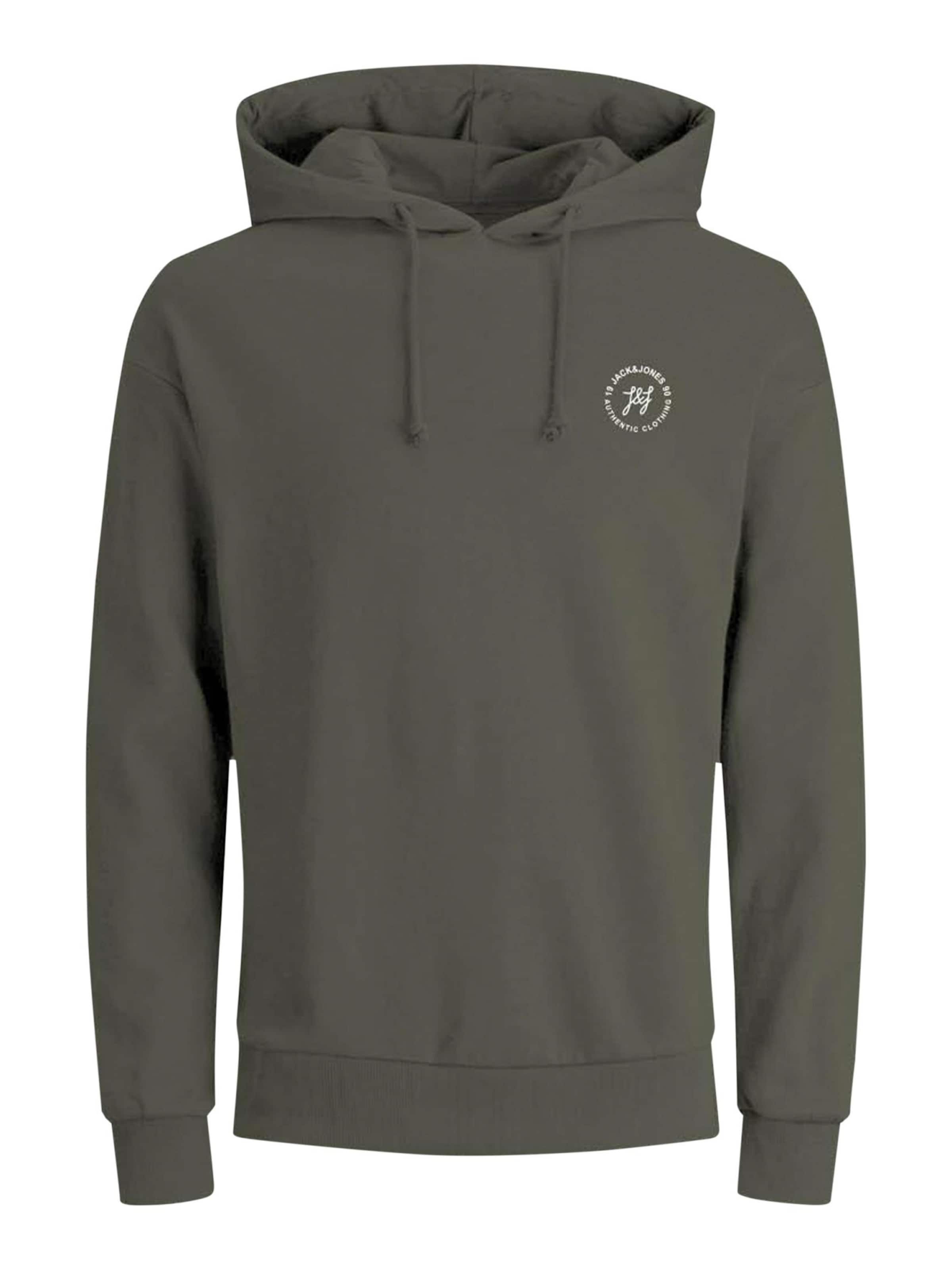 JACK & JONES Sweatshirt 'Jaxon' in Groen