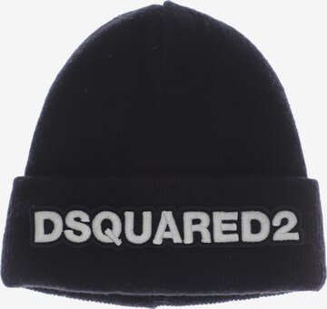 DSQUARED2 Hat & Cap in One size in Black: front