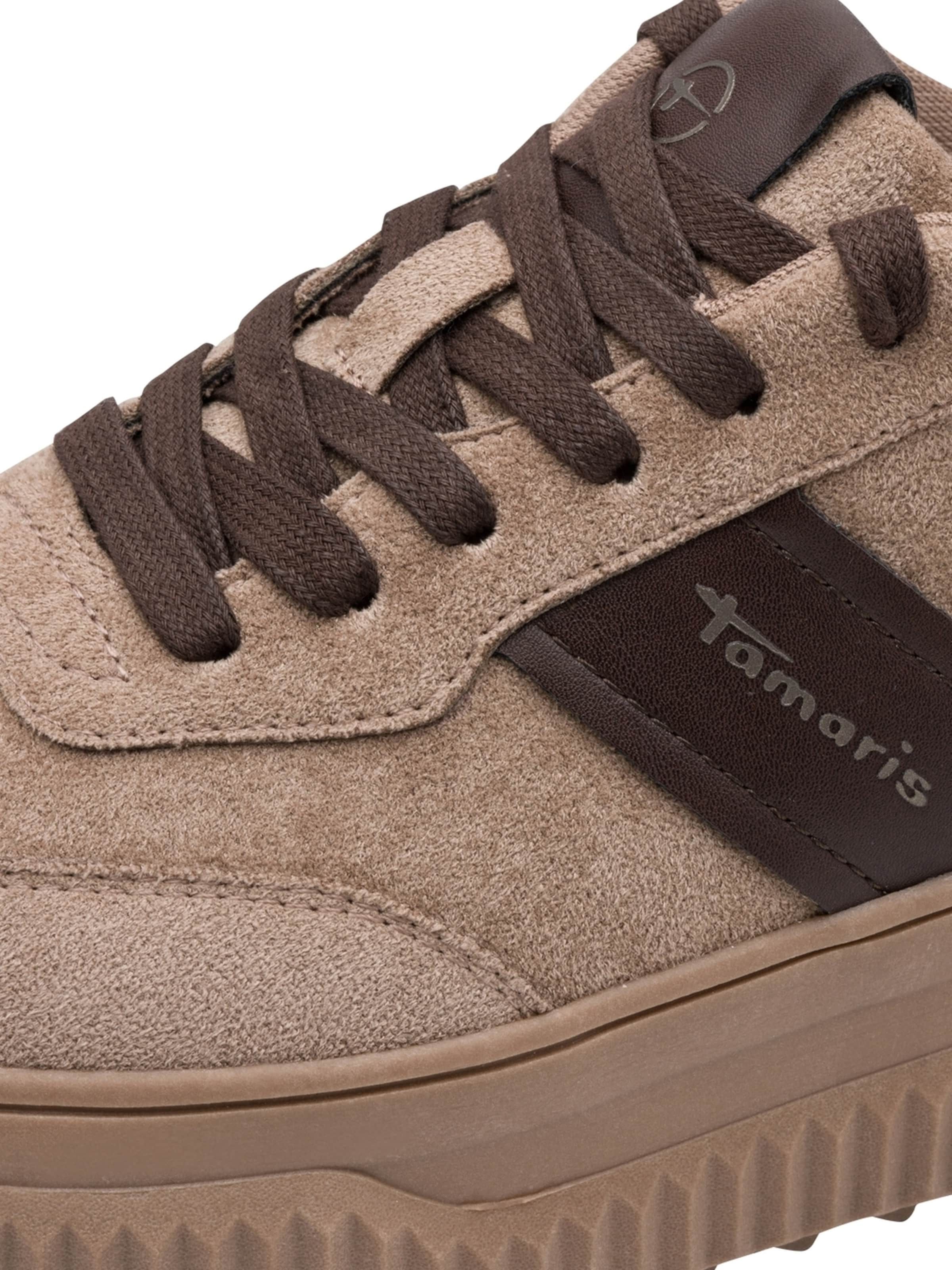 Tamaris Matalavartiset tennarit värissä beige