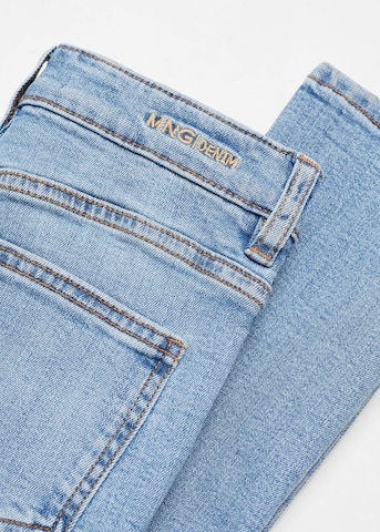 MANGO KIDS Slimfit Jeans i blå