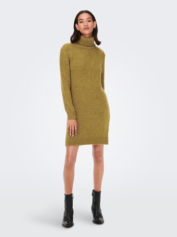 JDY Knitted dress in Yellow