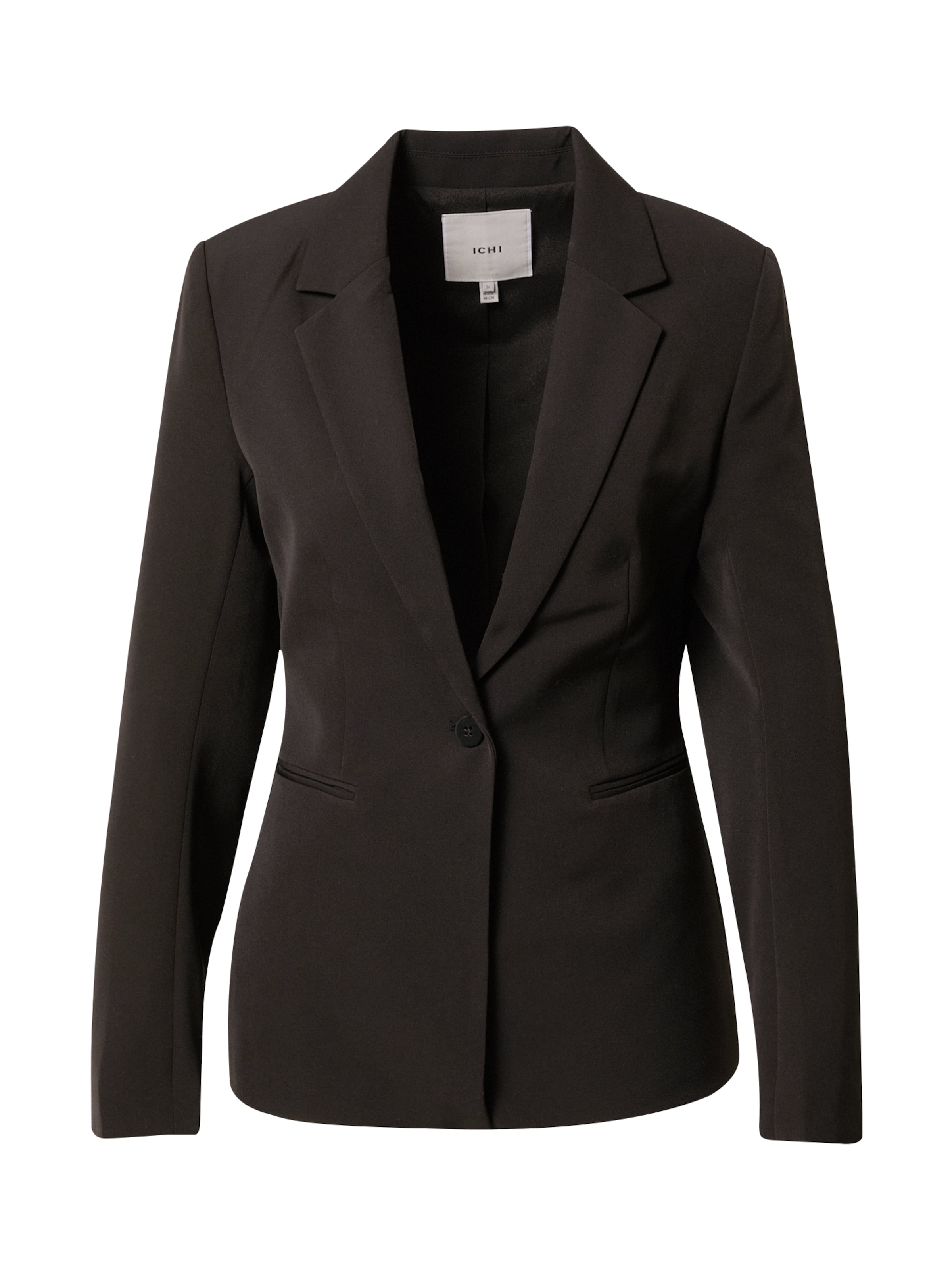 Slimfit Blazer 'IH Lexi' di ICHI in nero: frontale