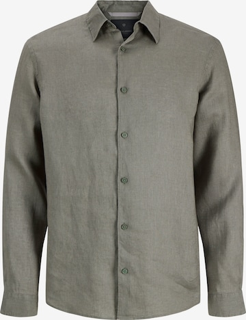 žalia JACK & JONES Standartinis modelis Marškiniai 'JPRBLALAWRENCE': priekis