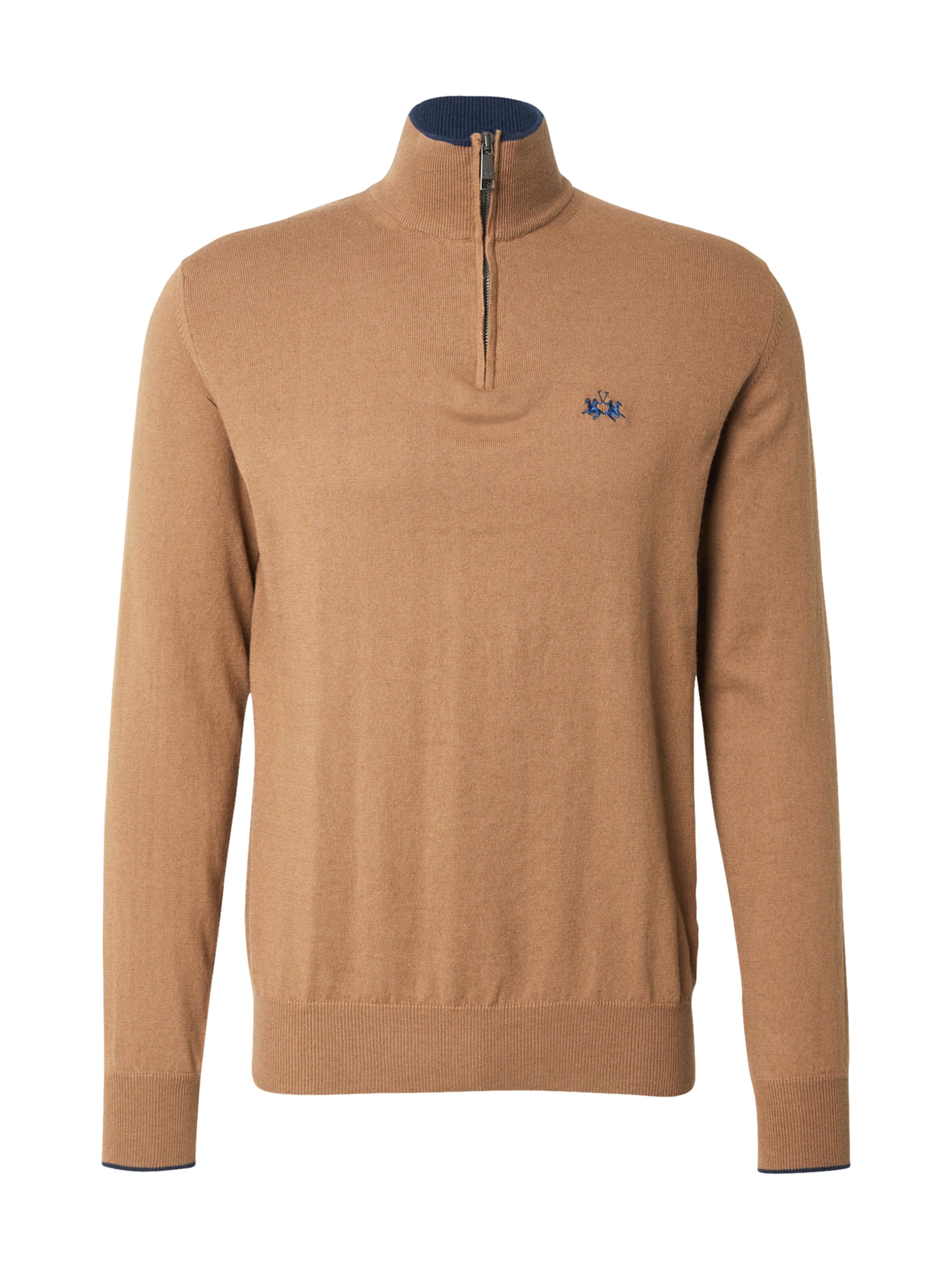 La Martina Sweater in Brown: front
