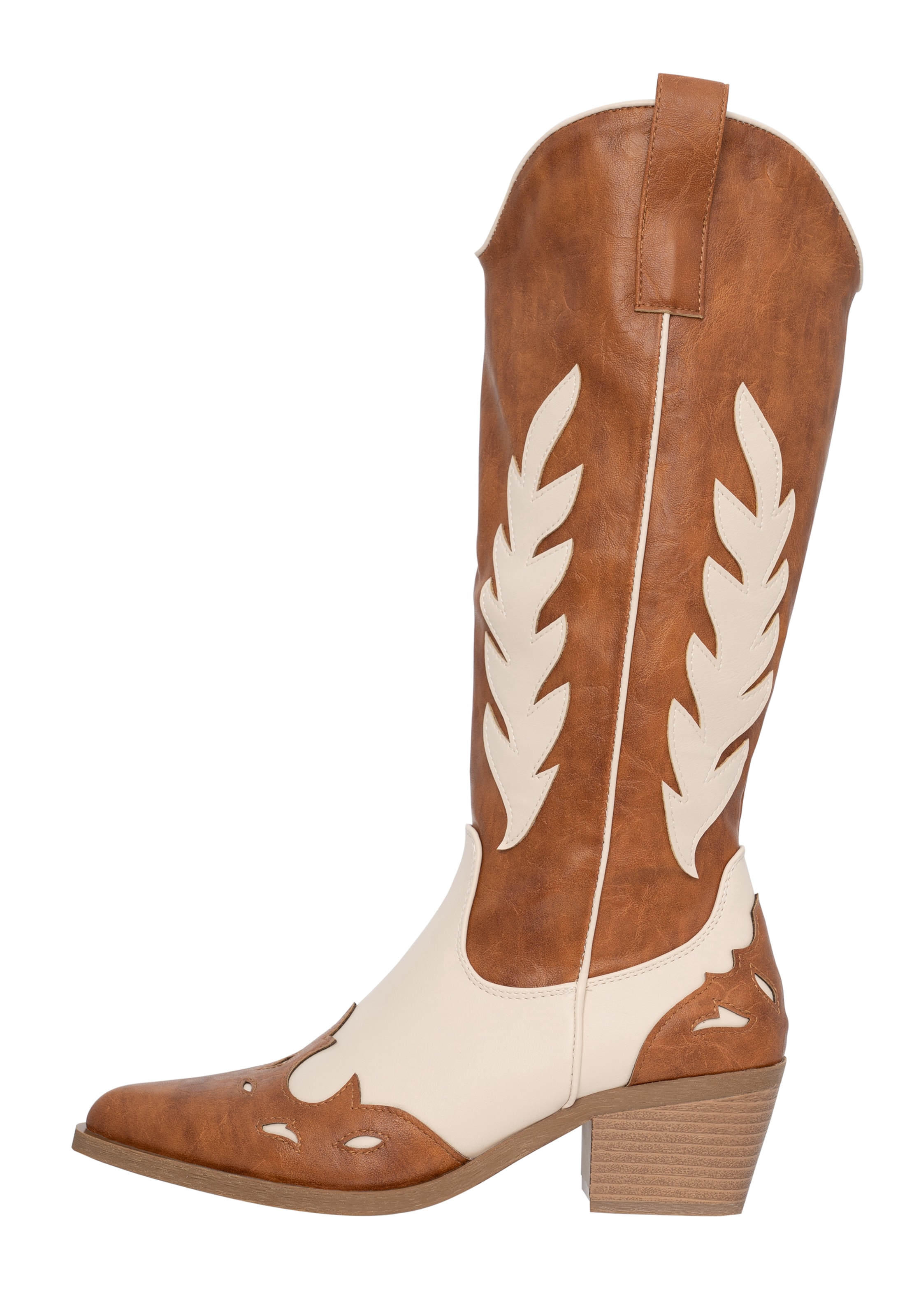 Salinyang Cowboylaarzen in Bruin