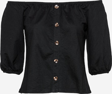 ABOUT YOU Blouse 'Gisa' in Zwart: voorkant