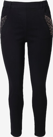 juoda Ulla Popken Prigludęs Džegingsai: priekis