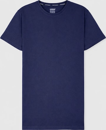 PANTONECLO - Camiseta 'Pantoneclo Men’s Round Neck T-Shirt' en azul: frente