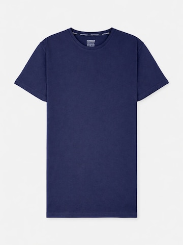 PANTONECLO Shirt 'Pantoneclo Men’s Round Neck T-Shirt' in Blue: front
