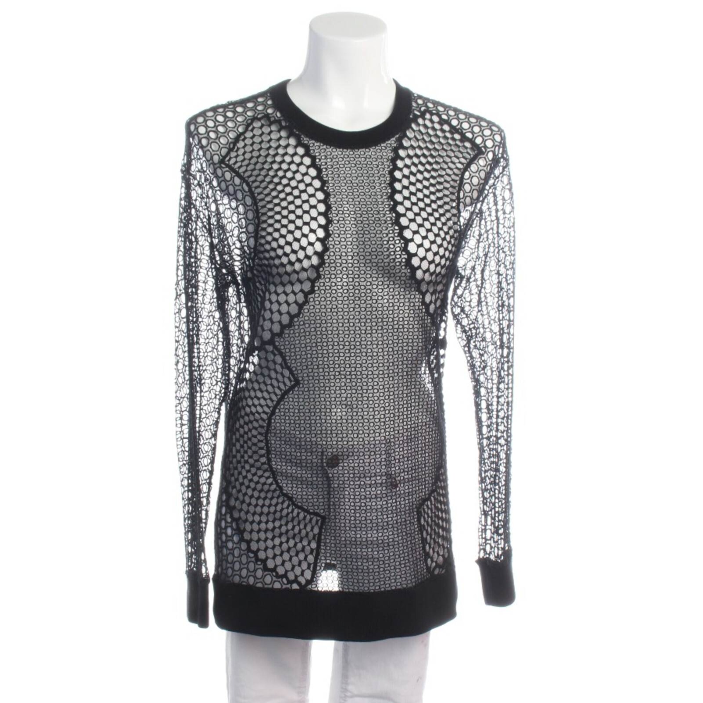 Stella McCartney Bluse / Tunika M in Schwarz: Vorderseite