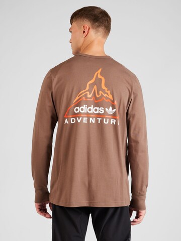 T-Shirt 'VOLCANO' ADIDAS ORIGINALS en marron