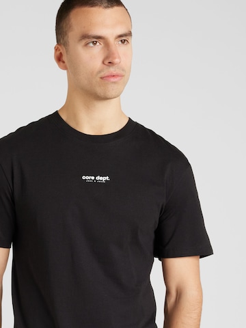 JACK & JONES Koszulka 'BERLIN' w kolorze czarny