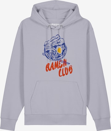 Sweat-shirt 'Ramen Club' Watapparel en violet : devant