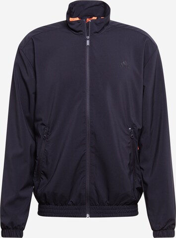 ADIDAS SPORTSWEAR Athletic Jacket in Black: front