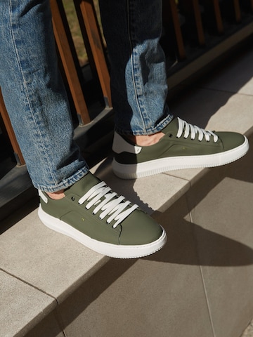 Estro Sneakers laag '09-4109' in Groen