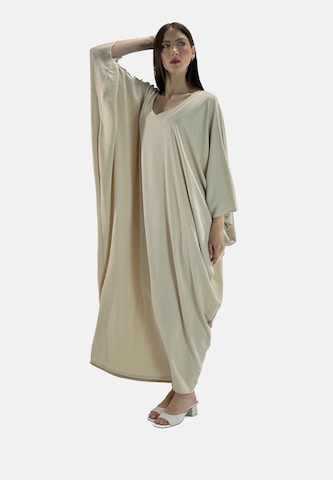 Elara Kleid in Beige