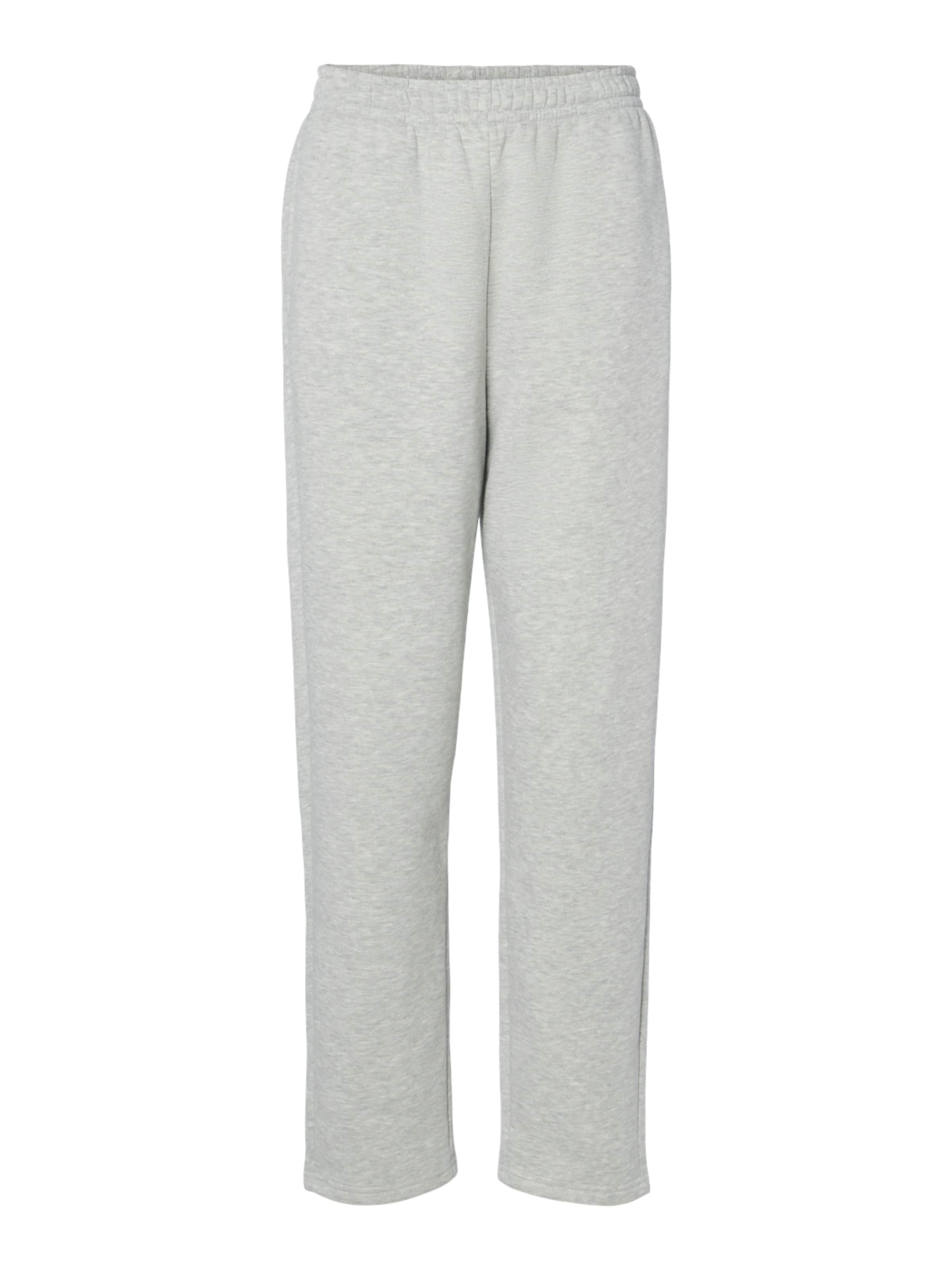 PIECES Trousers 'PCChilli' in Grey: front