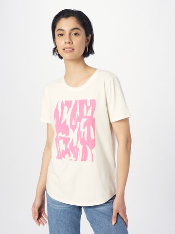 Freequent Shirt in Weiß: Vorderseite
