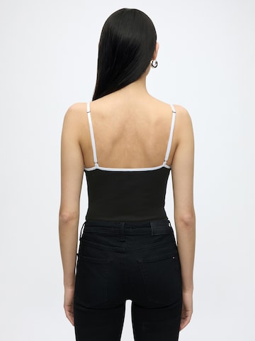 KARL LAGERFELD JEANS - Camisa body em preto