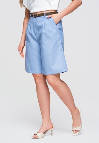Ombre Regular Broek in Blauw