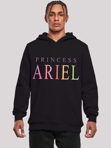 F4NT4STIC Sweatshirt 'Disney The Little Mermaid Ariel' in Black: front