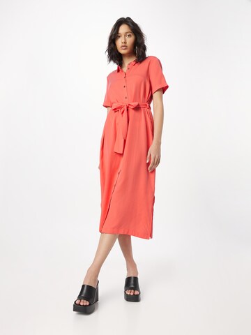 OBJECT Платье-рубашка 'ISABELLA' в Оранжевый: спереди